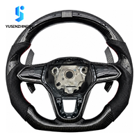 Maßgefertigtes Lenkrad aus geschmiedetem Carbon für VW Golf Mk7 Mk8 Mk7.5 GTI GTD Polo 7 8 Jetta CC Volkswagen 8R Mk8.5