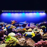 Lampe Led d'aquarium 11/54W, 81/108W, étanche IP65, éclairage pour poissons, plantes, récif de corail