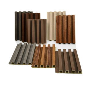 Panneau mural en <span class=keywords><strong>bois</strong></span> rainuré Madera, panneau mural décoratif intérieur en PVC, panneau mural rainuré WPC, vente en gros - Product Image 6