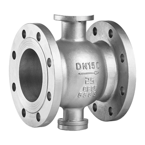 Industrial Use OEM Stainless Steel 304 V Port Flange <b>Worm</b> Gear Operated Ball Fluorine Protects Corrosion for Long - Product Image 1