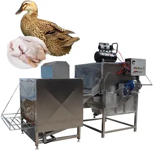 Spiumatrice automatica dell'anatra dell'oca del pollo/macchina della spiumatrice del tacchino/prezzo orizzontale della macchina della rimozione della piuma dell'anatra dell'oca