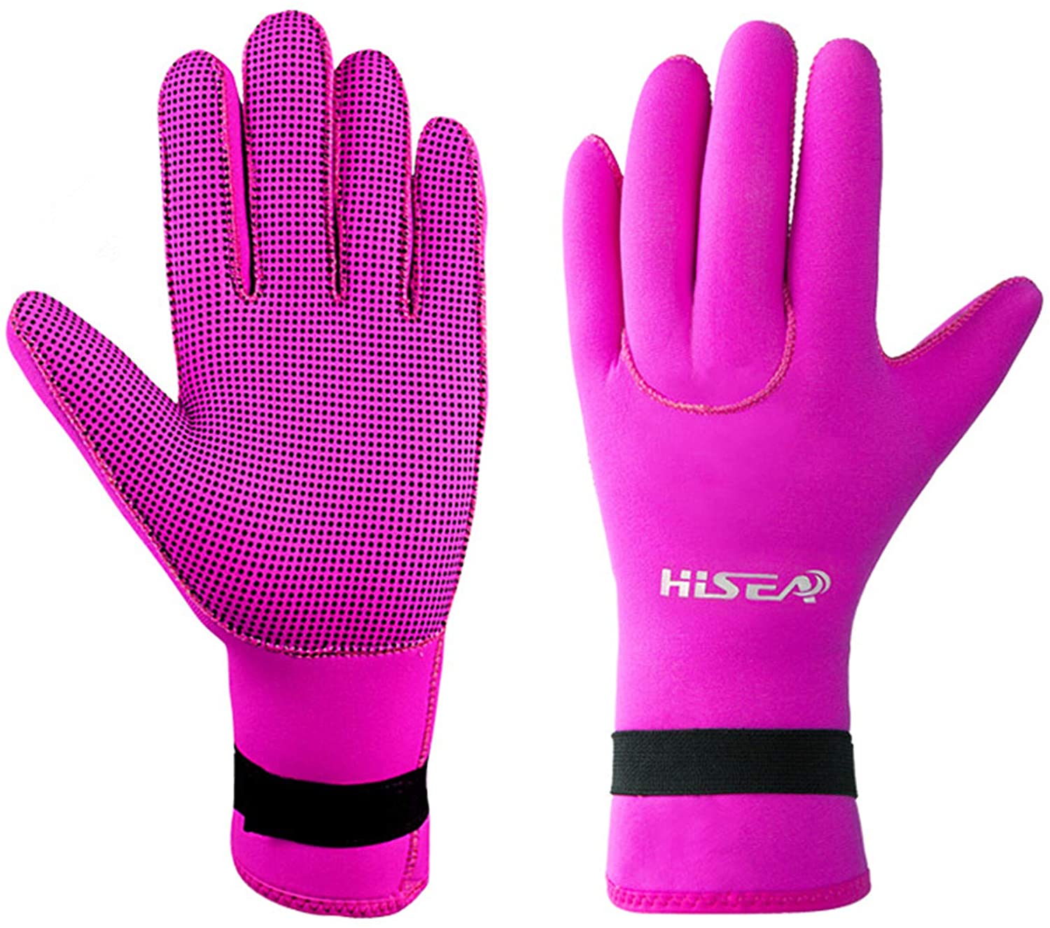 Перчатки для Гидрокостюма 3 мм, неопреновые теплые Нескользящие, с пальцами для пальцев, для водных и зимних видов спорта, для подводного плавания, Сноркелинга, серфинга