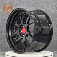 Jantes de voiture de tourisme personnalisées forgées Maxtera de style LMR noires pour BMW M2 M3 M4 Porsche 911 Supra GT-R Lexus Tesla Audi