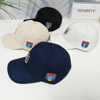 Gorra de Béisbol de 6 Paneles de Pana, con Visera Curva, Estilo Vintage, Ajustable, Unisex, con Logotipo Bordado en 3D Personalizado