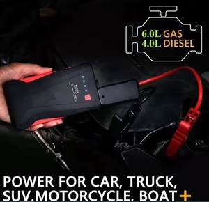 Портативное пусковое устройство высокой мощности 1500 А, 12 В, бустер для автомобильного аккумулятора, зарядное устройство для бензинового дизельного аккумулятора, пусковое устройство - Product Image 2