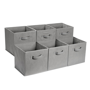 Bolsa de Almacenamiento Plegable Extra Grande de <span class=keywords><strong>Dos</strong></span> Capas, No Tejida, con Tapa, para Ropa, Edredones y Juguetes - Organización Ecológica para Armarios - Product Image 2