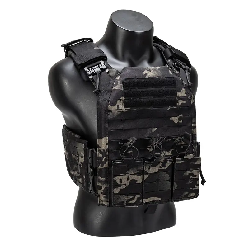 GAG 1000D nylon colete tactical chaleco tactico multicam black quick release buckle plate carrier tactic vest