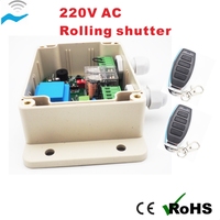 220v Roller pintu rana listrik pintu Motor pintu Rolling Motor Controller PCB papan 433mhz