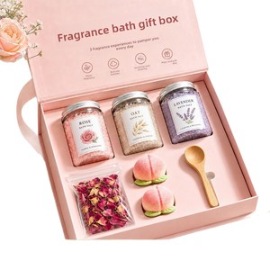 <span class=keywords><strong>Sel</strong></span> de Bain à la Lavande et aux Huiles Essentielles Naturelles, Bain Minéral Apaisant pour les Muscles, Soulagement du Stress et Amélioration du Sommeil - Product Image 3