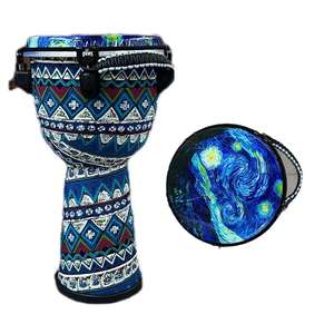 G201f hebikuo כלי הקשה אפריקאי תוף מתלה נירוסטה + djembe לעמוד - Product Image 2