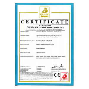 New 1-30 tấn máy xúc thủy lực Rock Breaker búa máy móc xây dựng cho Rock Breaking cho xây dựng bao gồm đục - Product Image 5