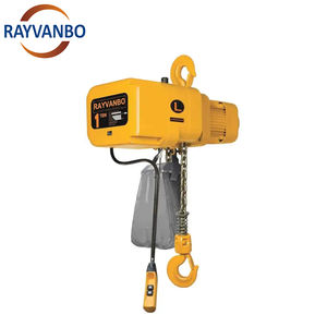 Rayvanbo高品质ER系列1吨<span class=keywords><strong>2</strong></span>吨<span class=keywords><strong>3</strong></span>吨5吨4m提升高度带车钩小车的环链电动葫芦 - Product Image 1