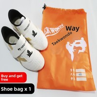 Chaussures de Taekwondo légères pour enfants et adultes, unisexes, semelles souples, respirantes, écologiques, en nylon XPE TPR, résistantes à l'usure