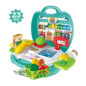 교육용 현금 등록 어린이 과일과 야채 슈퍼마켓 장난감
