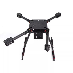Carbon fibre phần cứng vtol UAV Quadcopter Drone khung với langing Gear FPV drone khung Kit - Product Image 3