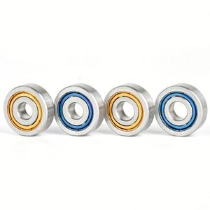 11 Roulements à billes en acier chromé pour patins à roulettes 627/608 |   Roulement de skateboard à une rangée P0 de précision, lubrifié à l'huile, étanche 2RS, 6000 tr/min - Product Image 5
