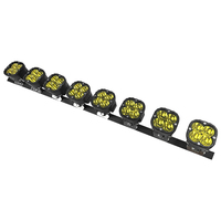 Barres lumineuses LED connectables 42 pouces tout-terrain 7 ou 8 modules pour voiture, camion, SUV, 4x4, ATV, UTV
