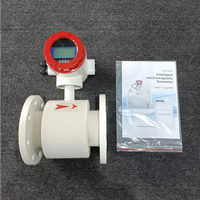 Medidor de Flujo Electromagnético Digital OEM con Electrodos de Acero Inoxidable SS316L, Conexión de Brida, Rango Personalizable para Líquidos, Alta Precisión