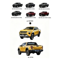Kits de pare-chocs 4x4 pour Hilux Revo Rocco, mise à niveau vers le kit de carrosserie de conversion Hilux Travo 2026, lifting