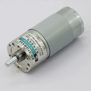 37GB555 <strong>DC</strong> Gear <strong>Motor</strong> 12v <strong>24v</strong> Adjustable Speed Can CW CCW High Torque Low Speed Mini Electric Geared <strong>Motor</strong> - Product Image 3