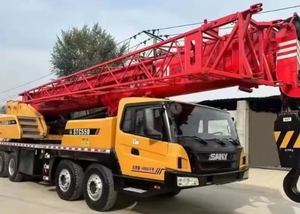 Grue mobile de haute qualité en bon état, modèle 2020, moteur Benz, hauteur de levage de 35m, 50 tonnes, Sany STC550, camion grue d'occasion - Product Image 2