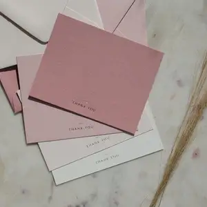 カスタム段ボール包装Eidマネー封筒グリーティングカード結婚式の招待状紙封筒