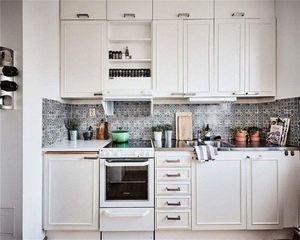Dernière Conception Kitchenette Appartements Personnalisé Moderne Armoires De Cuisine - Product Image 6