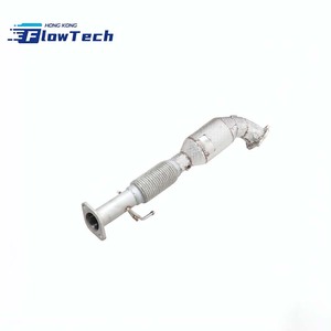 ท่อลงสแตนเลส T304 แบบไหลเวียนสูงพร้อมแผ่นกันความร้อนสำหรับฟอร์ด โฟกัส เอสที 2.0T – ท่อไอเสียประสิทธิภาพสูงแบบยึดติดโดยตรง - Product Image 1