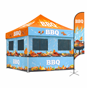 Carpas Profesionales Personalizadas para Ferias Comerciales <span class=keywords><strong>de</strong></span> Alimentos al Aire Libre, Resistentes, <span class=keywords><strong>de</strong></span> Tela Oxford 600D, Impermeables, con Estructura <span class=keywords><strong>de</strong></span> Aleación <span class=keywords><strong>de</strong></span> Aluminio, para Eventos Deportivos - Product Image 1