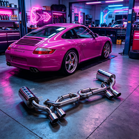 Tuyaux d'échappement Catback pour Porsche 996 3.4 3.6 1997-2005 en acier inoxydable, silencieux de performance racing, système d'échappement pour améliorer le son