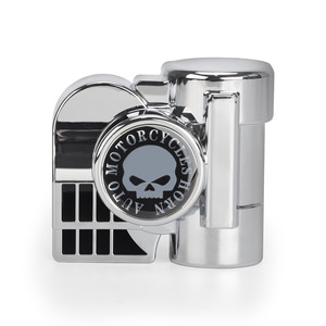 Klaxon d'air pour moto, chromé électrolytique, type escargot, pour montage avant sur moto de route, pièce de modernisation YC102584 CH - Product Image 5