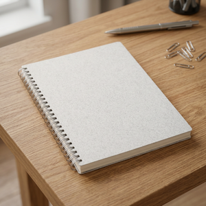 Quaderno a Spirale A5 Bianco di Lusso, Blocco da Disegno Educativo Modello 107719-1 - Product Image 3