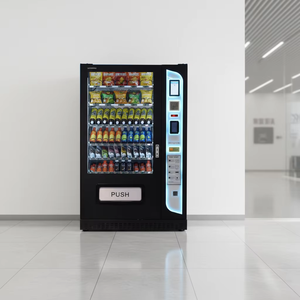 Distributeur automatique 2-en-1 |   Boissons et collations |   Paiement par carte/monnaie/billets de banque - Product Image 2