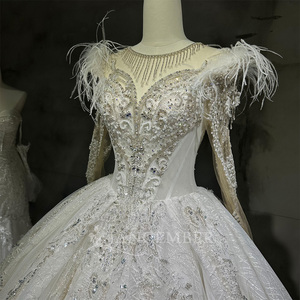 Robes de Luxe pour Femmes Wx101 – Robes de Mariée, de Gala, de Princesse, de Soirée, et de Bal sur Mesure – Jancember - Product Image 2