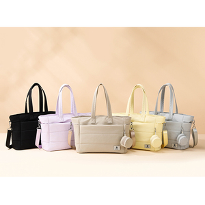 Bolso de Mano Portátil con Bolsillo Exterior para Laptop - Bolso de Hombro Acolchado Compatible con Laptop - Bolso Tipo Tote Resistente al Agua - Product Image 6