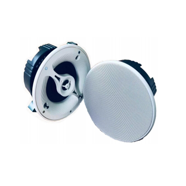 5\" Metal In-Ceiling Wireless Speaker 8 Ohm 2-Way 10W Tweeter Mini Passive Home Theatre Speakers Aux Audio Line Communication