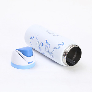 Gobelet isotherme en acier inoxydable 304 à large ouverture, portable, pour femmes, voyages en plein air, cadeau de rentrée scolaire - Product Image 3