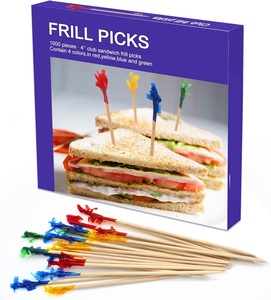 Stuzzicadenti in legno stuzzicadenti in bambù raccoglie stuzzicadenti da Cocktail Party <span class=keywords><strong>per</strong></span> frutta - Product Image 1