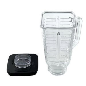 Piezas de exprimidor 1.25L <span class=keywords><strong>Licuadora</strong></span> <span class=keywords><strong>cuadrada</strong></span> Tarro de vidrio para reemplazo de <span class=keywords><strong>licuadora</strong></span> <span class=keywords><strong>Oster</strong></span>/Tazas 24/18/oz Taza de <span class=keywords><strong>licuadora</strong></span>/Tapa de tarro Osterize - Product Image 1