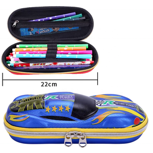 Voiture de sport 3D Cartoon Stationery Box Multifonctionnel Pencil Case Bag for Kids Baby Supplies - Product Image 6