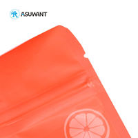 Pochette debout personnalisée en plastique anti-odeur, ziplock alimentaire mylar sac en plastique emballage transparent