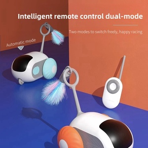 Großhandel Intelligentes Haustierspielzeug: Interaktives Smart-Auto für Katze und Hund, Ferngesteuertes Laufauto-Spielzeug - Product Image 2