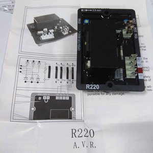 R220 Automatic Voltage Regulator 50/60 Hz Single Phase AC Voltage <b>Stabilizer</b> for Diesel Generator Set - Product Image 4