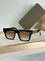 Lunettes de soleil carrées vintage classiques de haute qualité pour hommes, tendance, en acétate épais et robuste