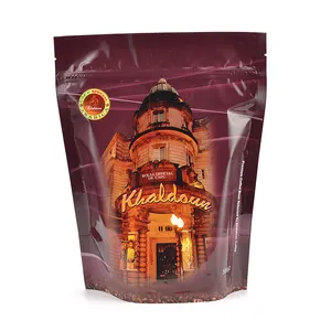 Promotional Wholesale Resealable Food Grade Pouches Mylar Foil Stand Up Zip Lock Custom Candy Pouch Bags