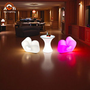 Ensemble d'éclairage LED en forme <span class=keywords><strong>de</strong></span> cœur personnalisé, éclairage changeant <span class=keywords><strong>de</strong></span> couleur pour bar et salon - Product Image 2