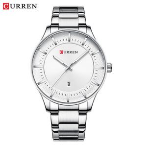 Classic Luxury Large Dial <b>Watch</b> CURREN 8347 Steel Band Minimalist Calendar Business <b>Watch</b> <b>Waterproof</b> <b>Men's</b> <b>Watch</b> - Product Image 6