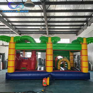 Juego de Tobogán Inflable con Forma de <span class=keywords><strong>Boca</strong></span> de Cocodrilo, Casa de Brinco, Diversión Infantil, Equipo de Juego Inflable con Forma 3D - Product Image 2