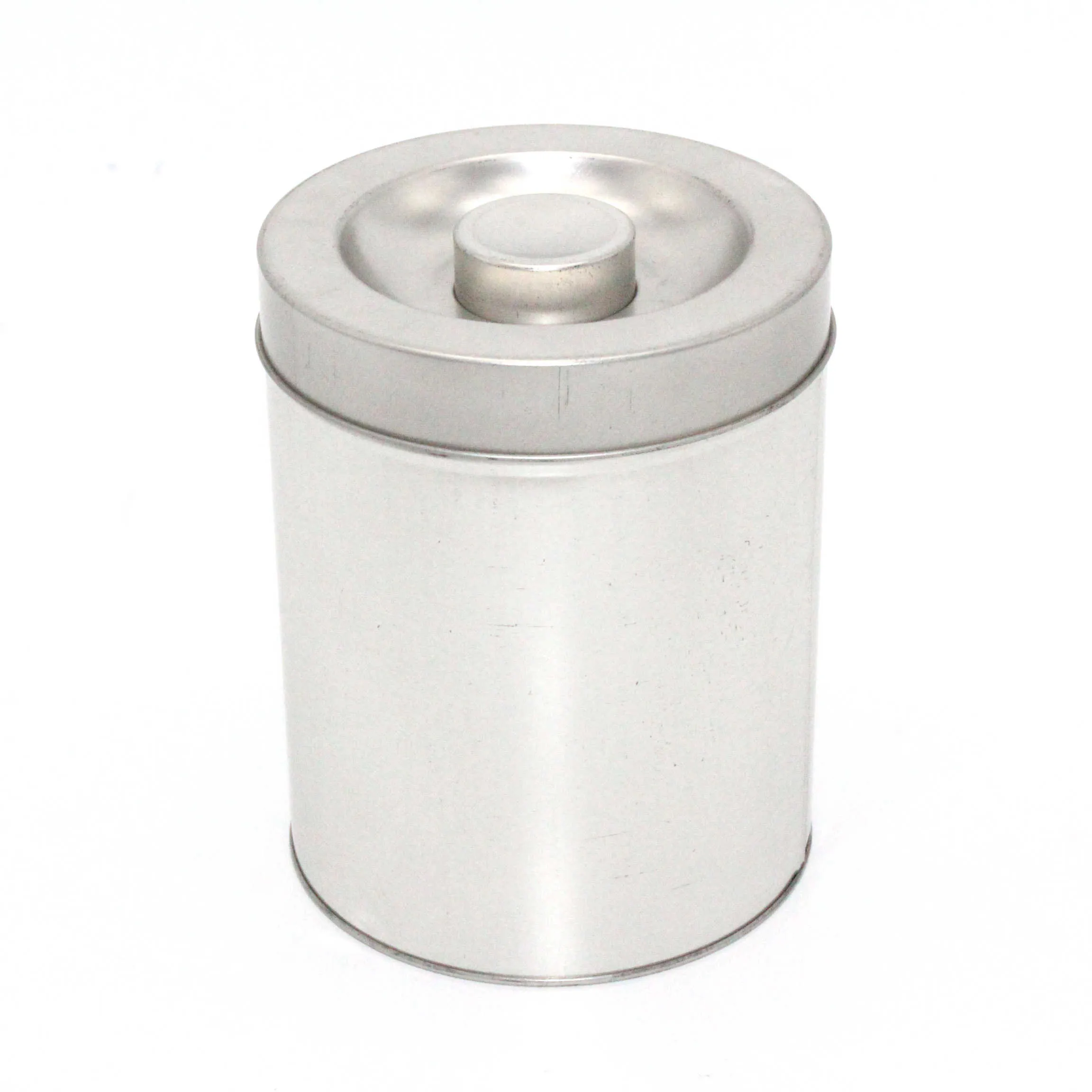 Wholesale Round Shaped Metal Tin Box Tea Coffee Candy Chocolate Packaging Tin Butter PopcornTins