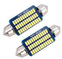 Lampe de lecture LED Festoon 12V pour intérieur de voiture, blanc chaud 4000K et 6000K, 31mm 36mm 39mm 41mm, lampe de plafond pour voiture et pièce